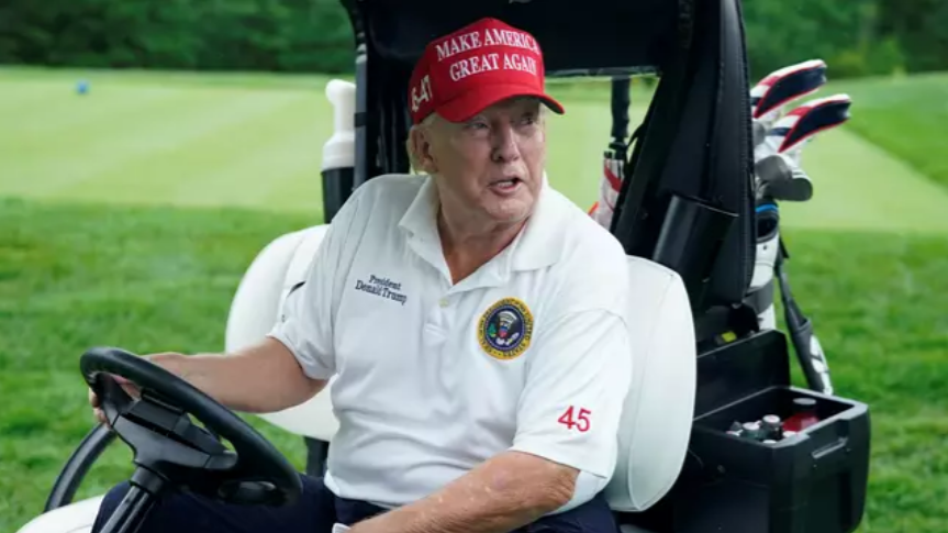 Shocking number of days Donald Trump has played golf as president as staggering cost to US taxpayer revealed