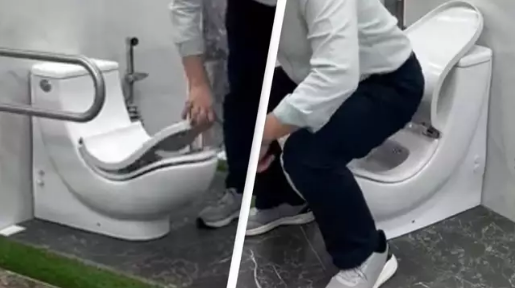 People are just discovering what ‘proper poop position’ is after seeing bizarre toilet design