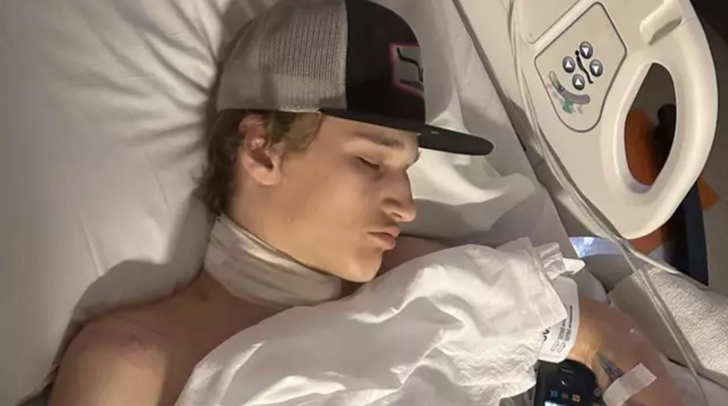 Mother’s warning after teen almost died in freak phone charger accident leaving entire neck in scars