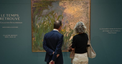 Monet’s Rare “Iris” Painting Sells for Record $56 Million at Paris Auction